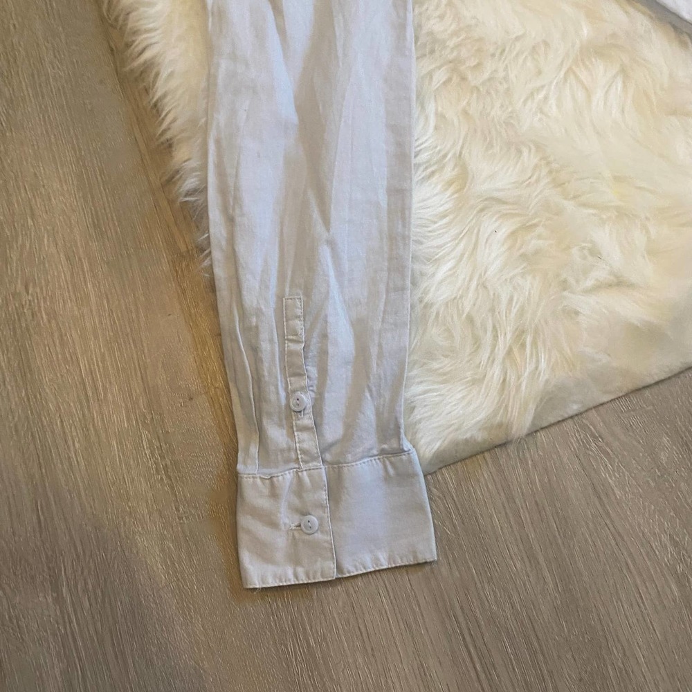 Old Navy button down Ruffle long sleeve - Picture 5 of 6